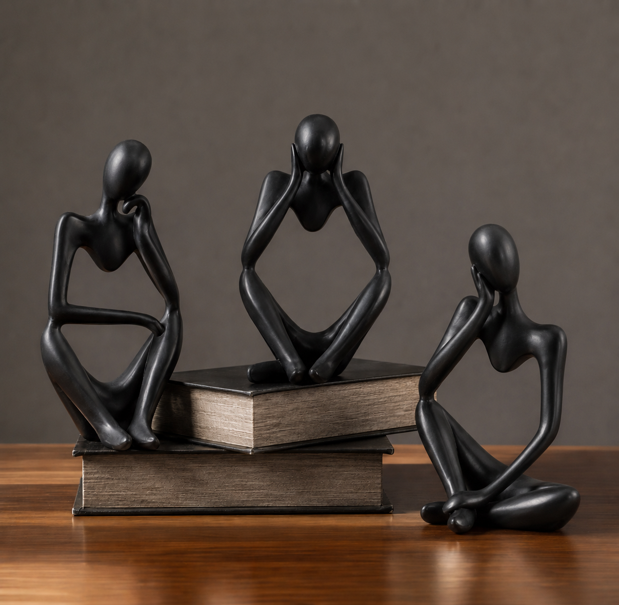 Sculptural Thinker Trio Set