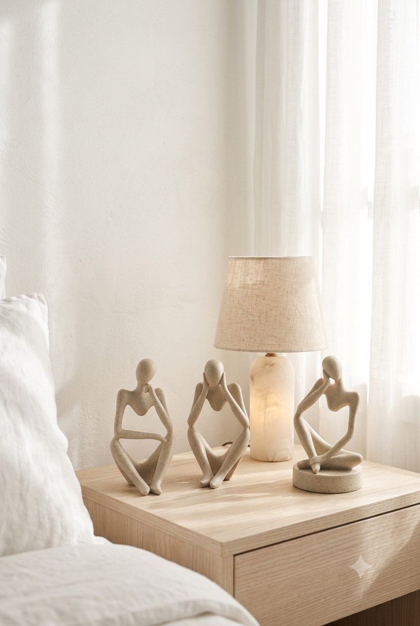 Sculptural Thinker Trio Set