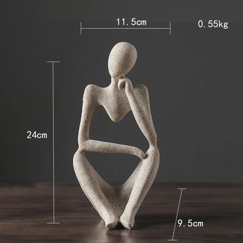 Sculptural Thinker Duality Pair — placeholder