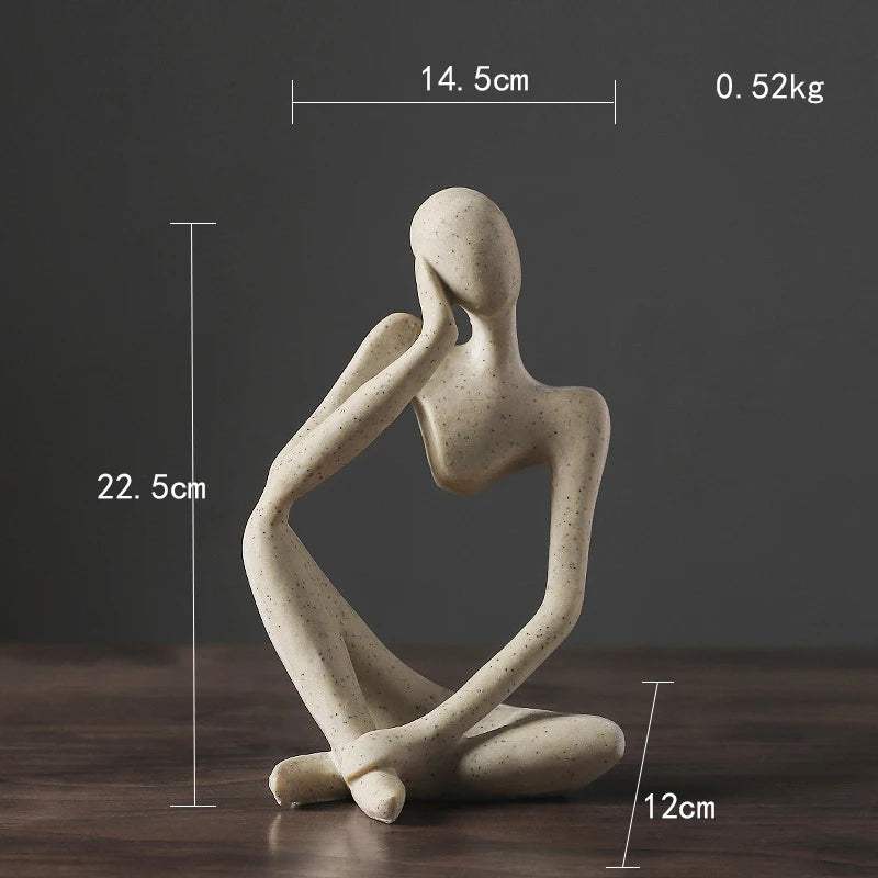 Sculptural Thinker Trio — placeholder